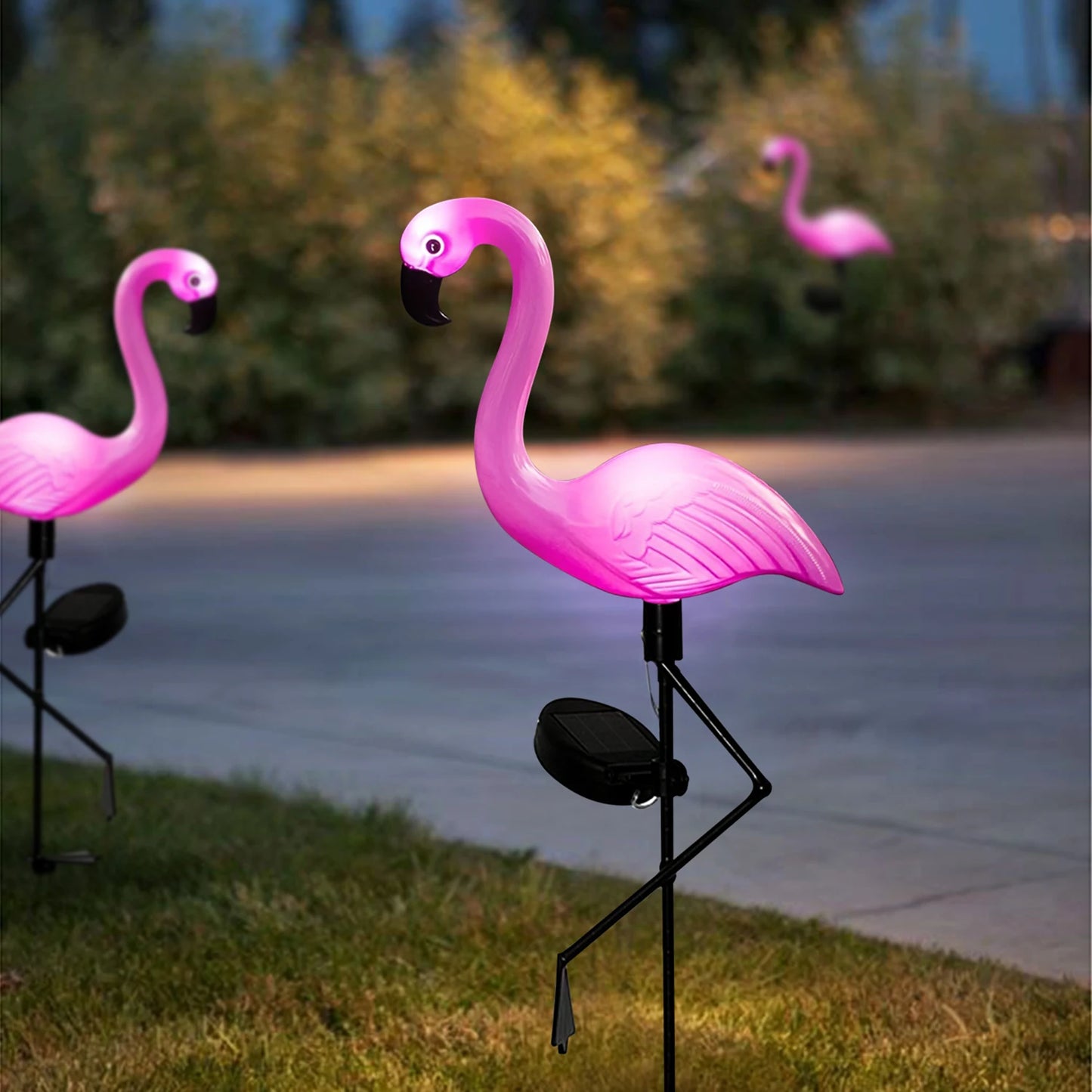 Solar Flamingo Garden Light Waterproof Outdoor