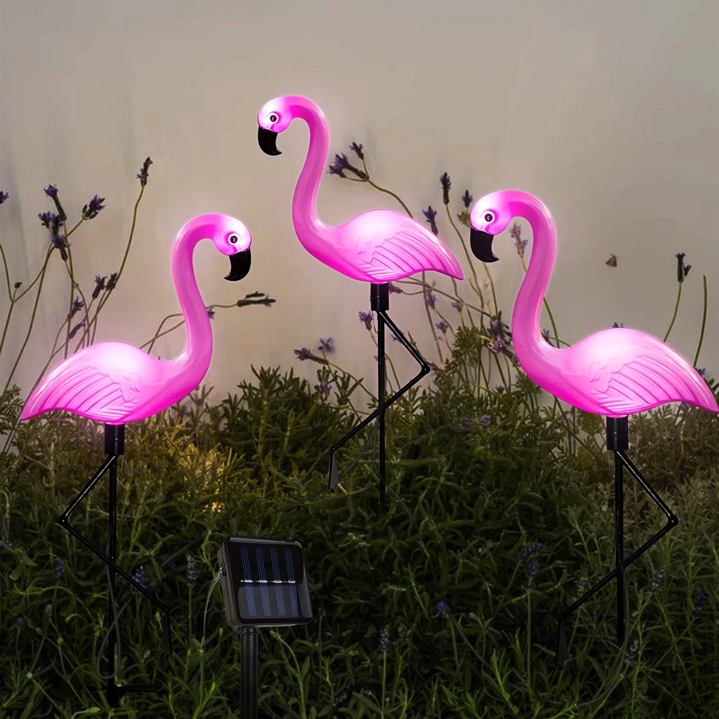 Solar Flamingo Garden Light Waterproof Outdoor