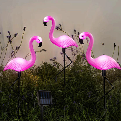 Solar Flamingo Garden Light Waterproof Outdoor