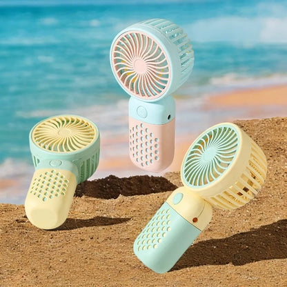 Portable USB Mini Fan – Rechargeable Handheld Cooler