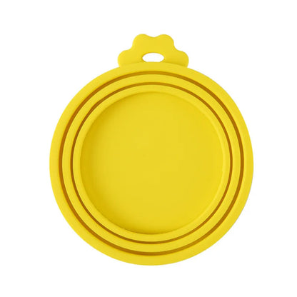 Reusable Silicone Can Lids for Pet Food