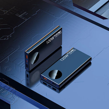 Super Fast Charging Power Bank – 120W 50000mAh Capacity